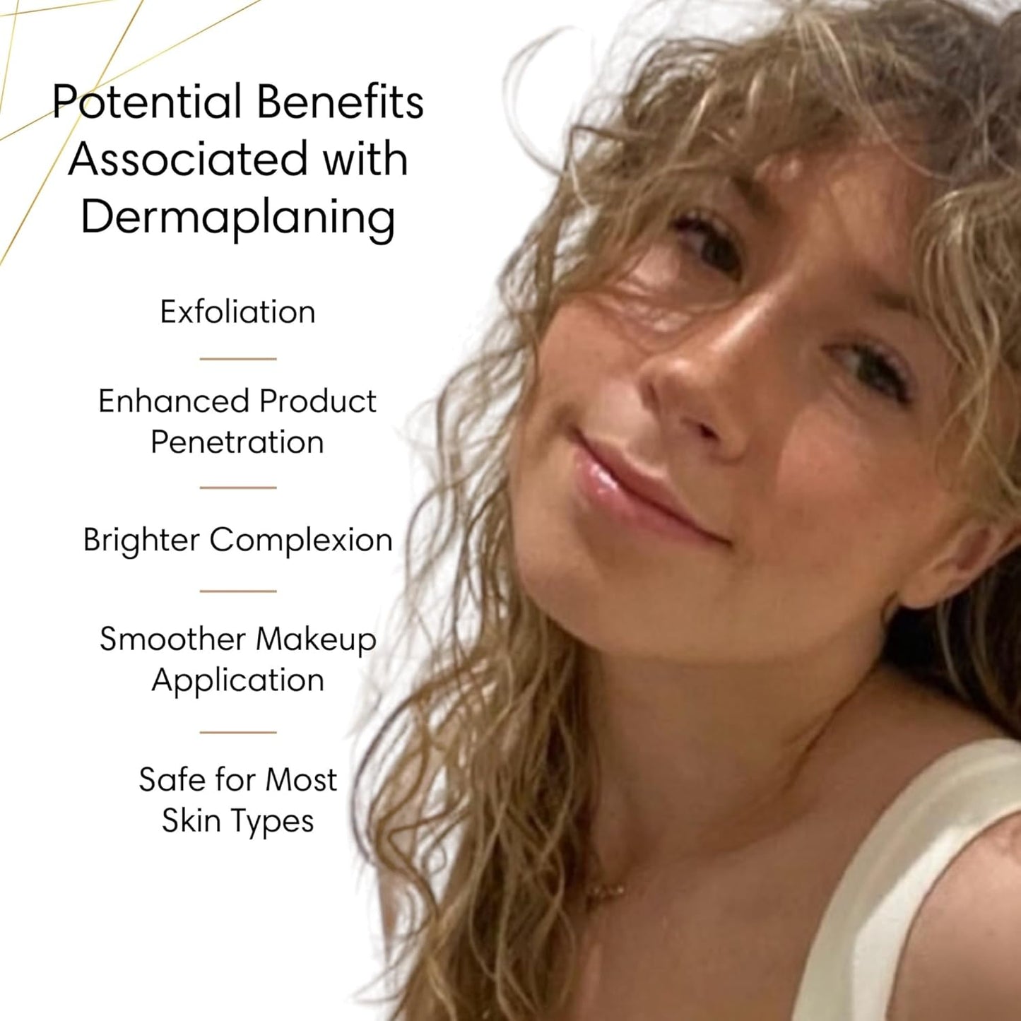 Dermaplane Face Razor Tool - Biodegradable- Swedish Stainless Steel-For Exfoliation and Hair Removal- Men and Woman -12 Pc.